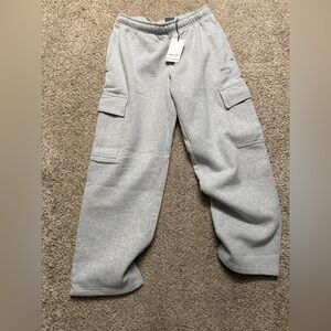 Aritzia Light Gray Cargo Pants